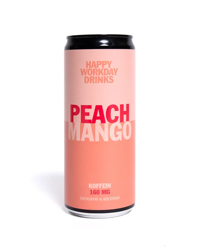 PeachMango - koffein 24 burkar