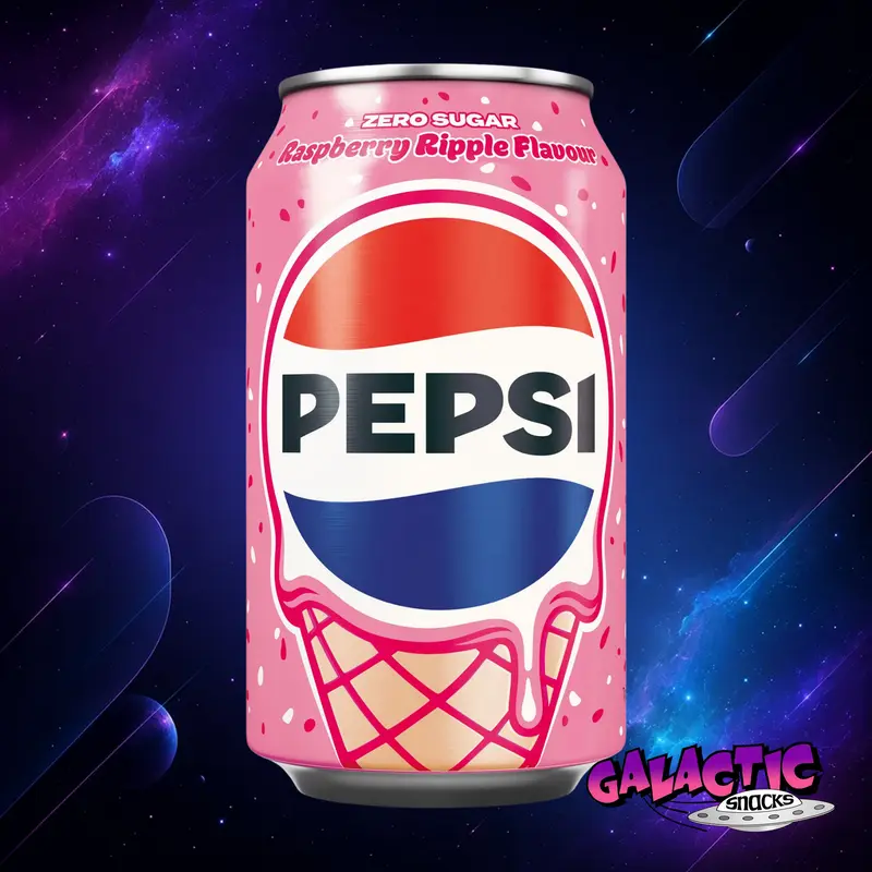 Pepsi Zero Raspberry Ripple - 330ml (United Kingdom)