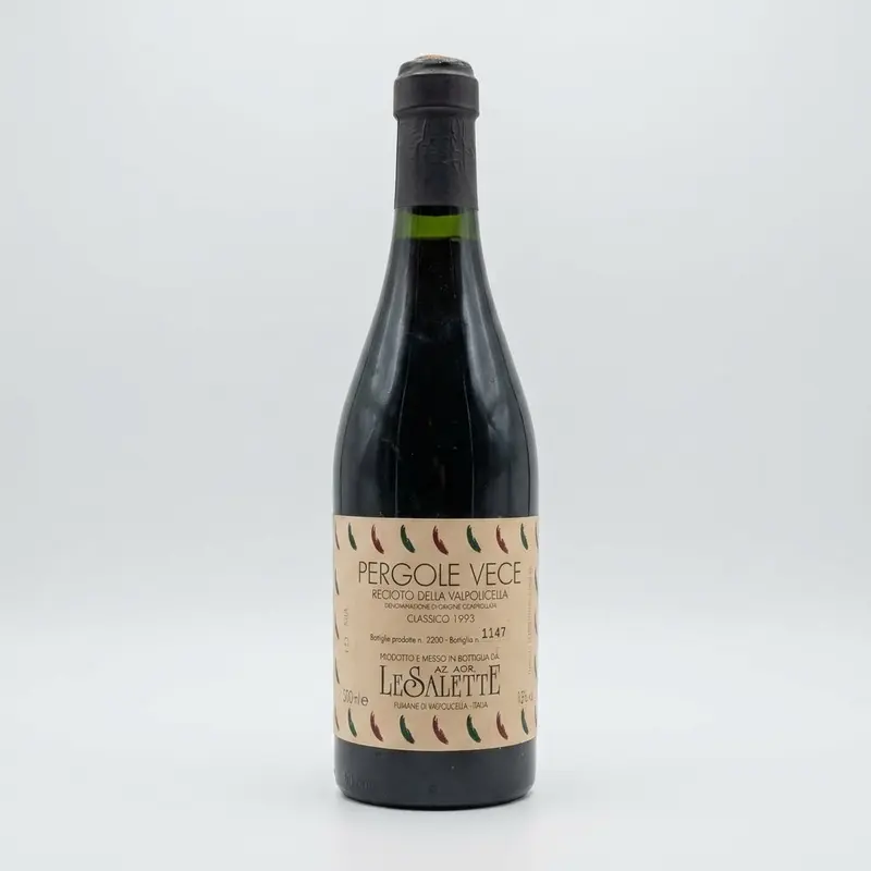 Pergole Vece Recioto della Valpolicella Le Salette 1993