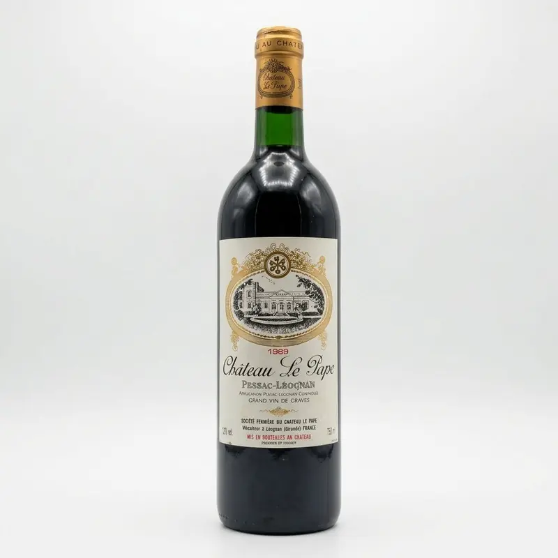 Pessac Léognan Château Le Pape 1989