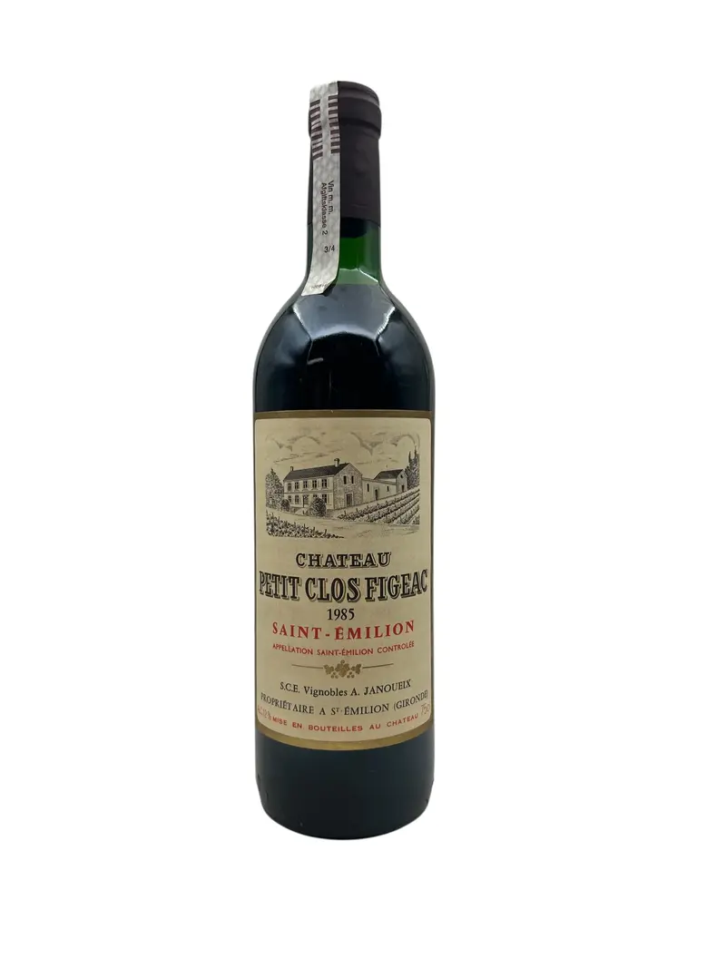 Petit Clos Figeac Chateau 1985