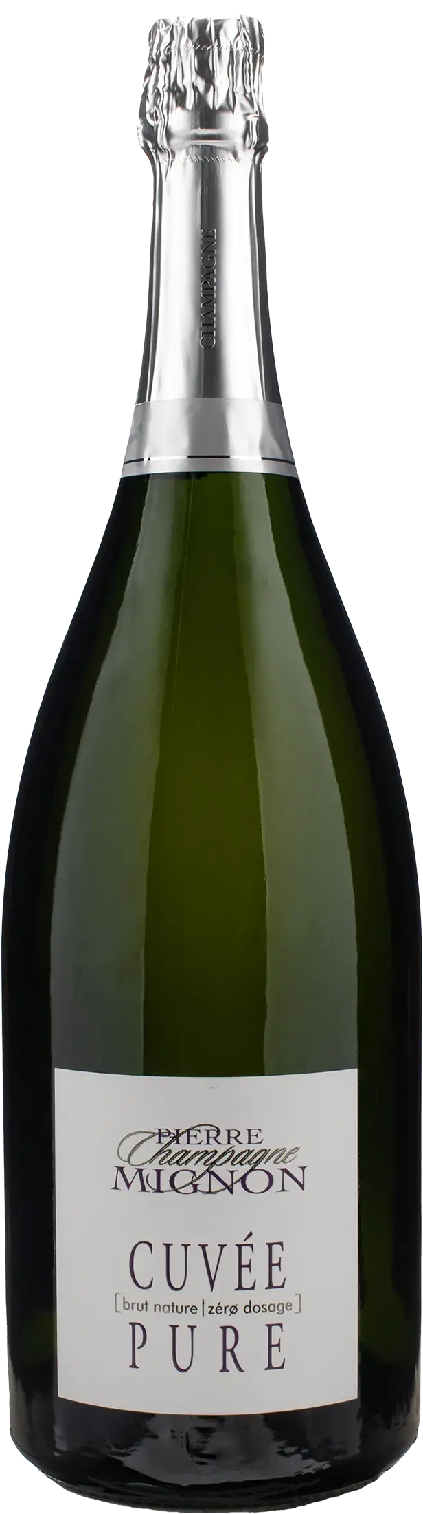 Pierre Mignon Champagne Cuvee Pure Zero Dosage Brut Nature Magnum