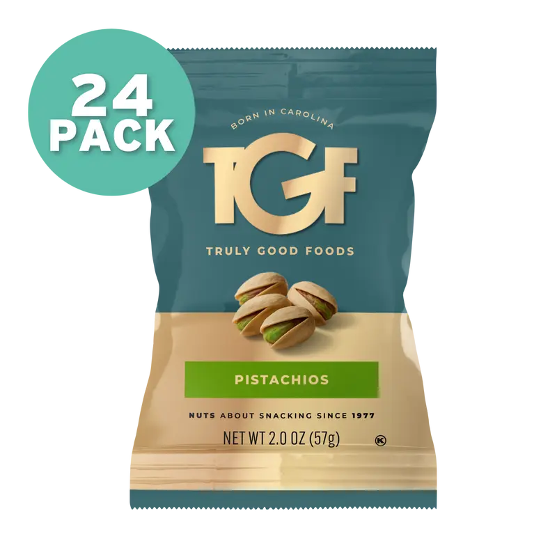 Pistachios, In-Shell – 24 pack, 2oz snack bags