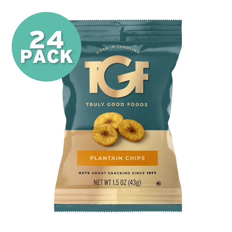 Plantain Chips – 24 pack, 1.5oz snack bags