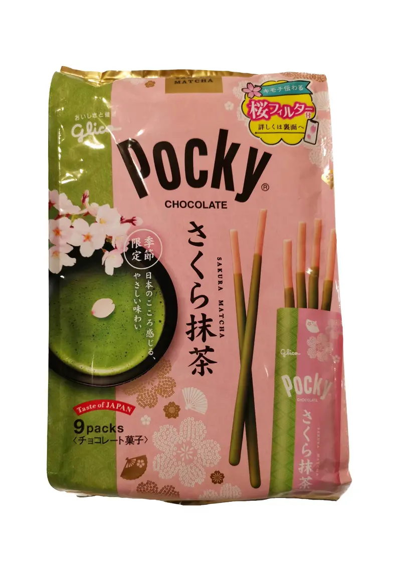 Pocky Sakura Matcha 114g