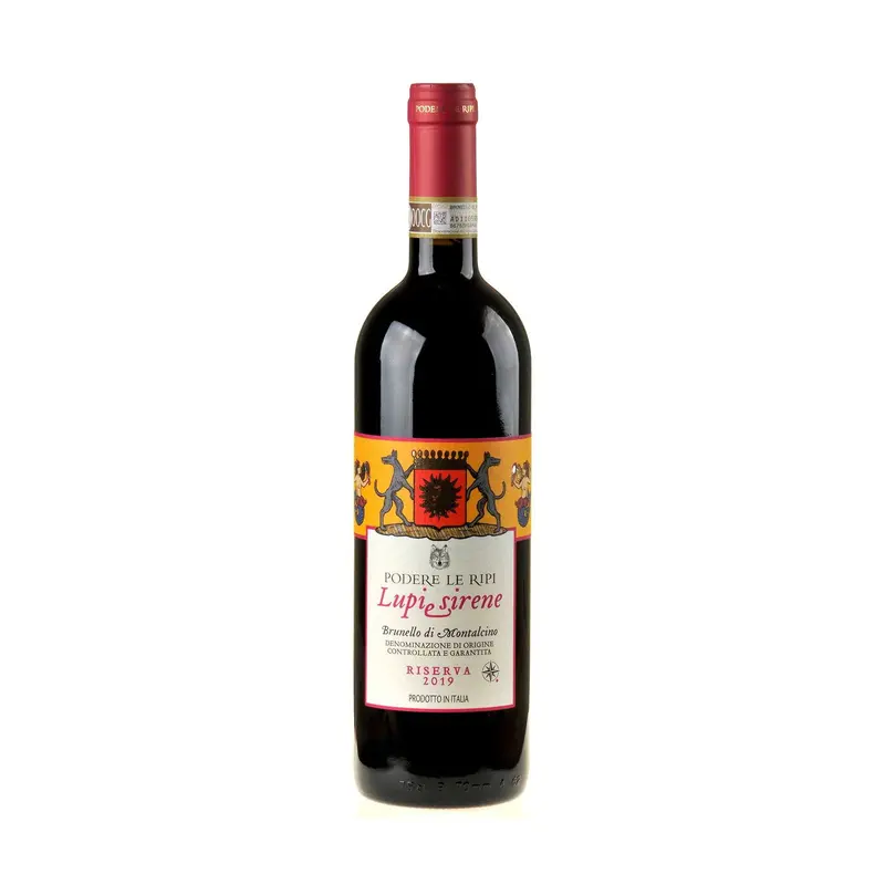 Podere Le Ripi Lupi e Sirene Brunello di Montalcino Riserva 2019