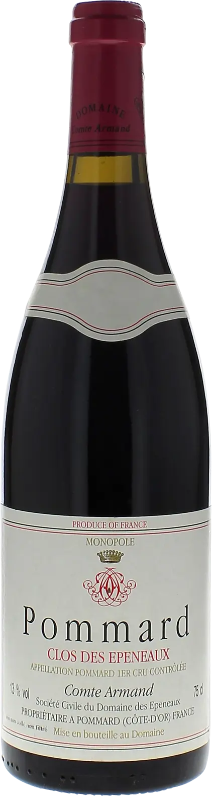 Pommard 1er Cru Clos Des Epeneaux Domaine Comtes Armand, 1988
