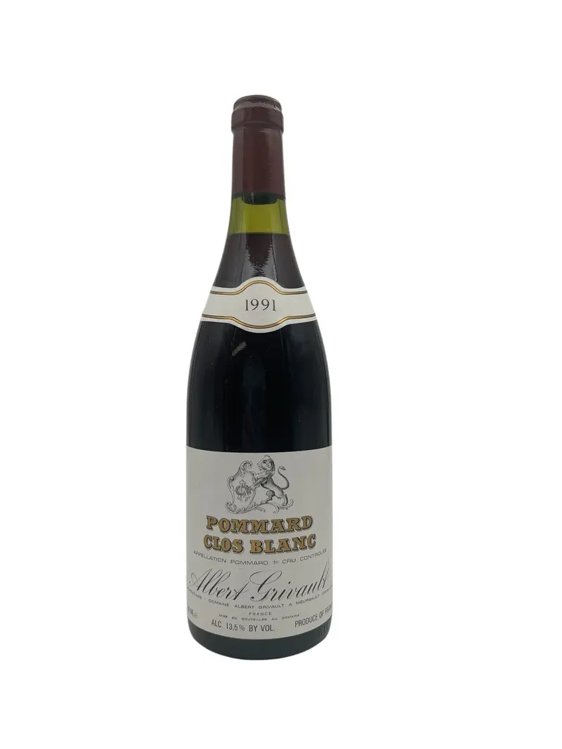Pommard Clos Blanc Grivault 1991
