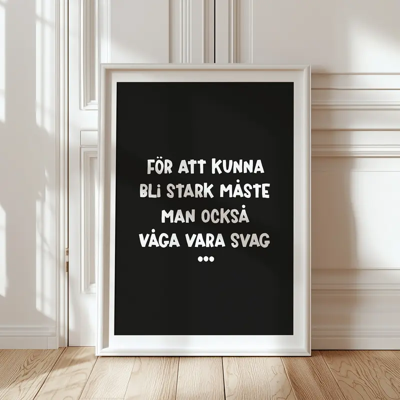 Poster | Bli stark