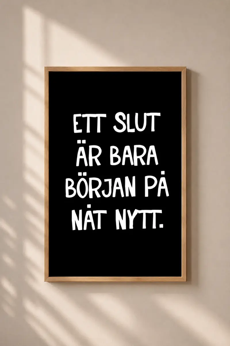 Poster | Ett slut