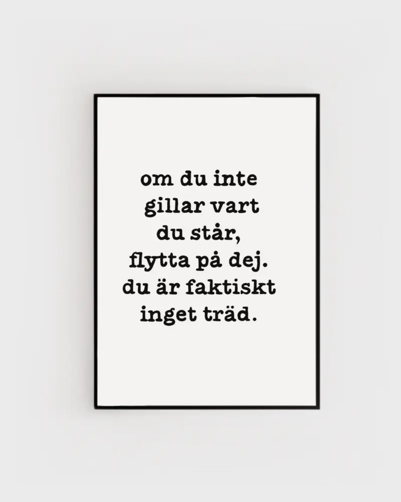 Poster | Flytta på dej