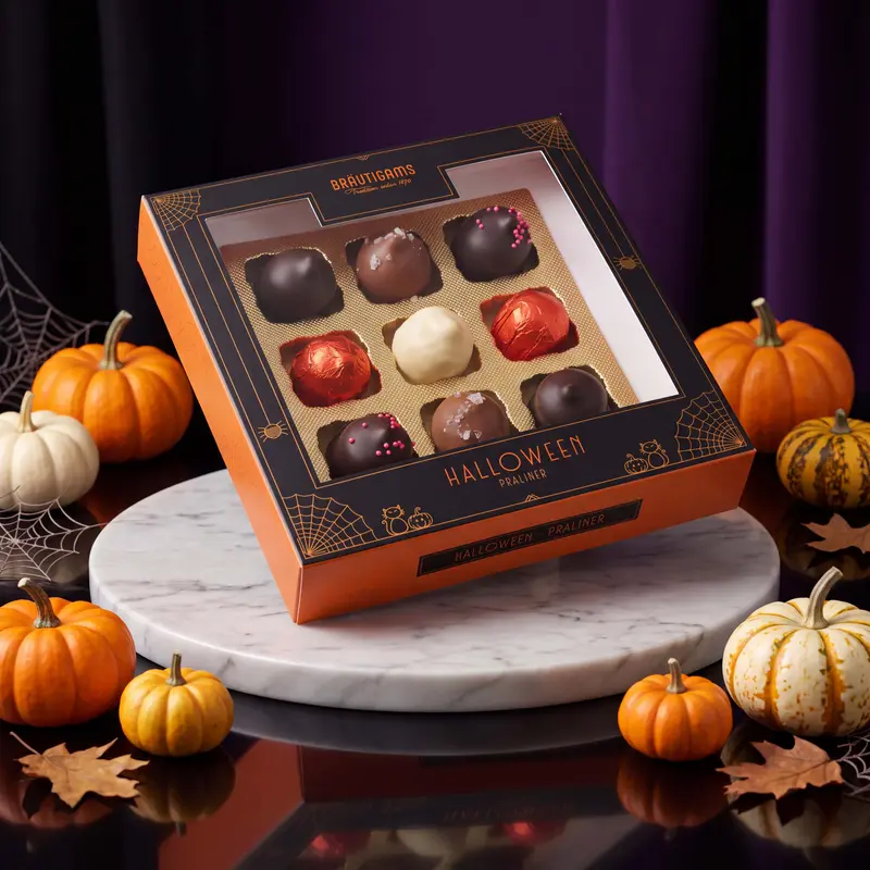 Pralinask 9 bitar "Halloween"