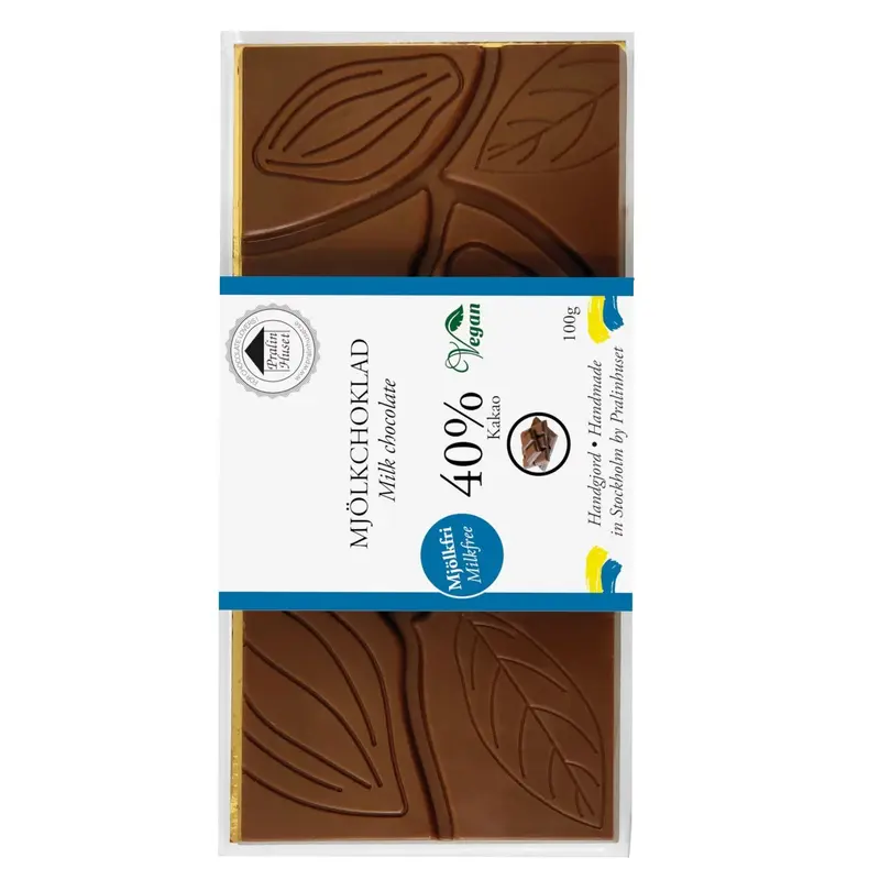 Pralinhuset Mjölkfri Ljus Choklad 100g