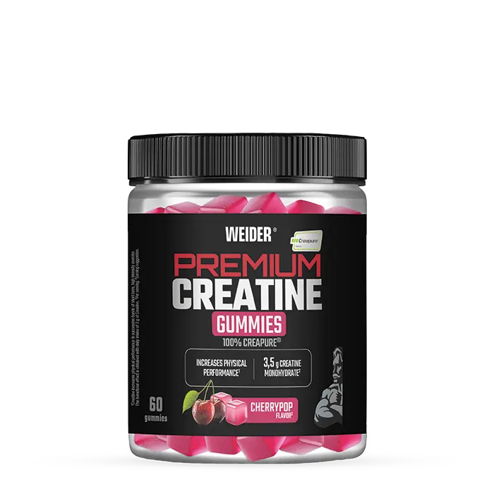 Premium PureCreatine gummie 60 gummies Cherrypop