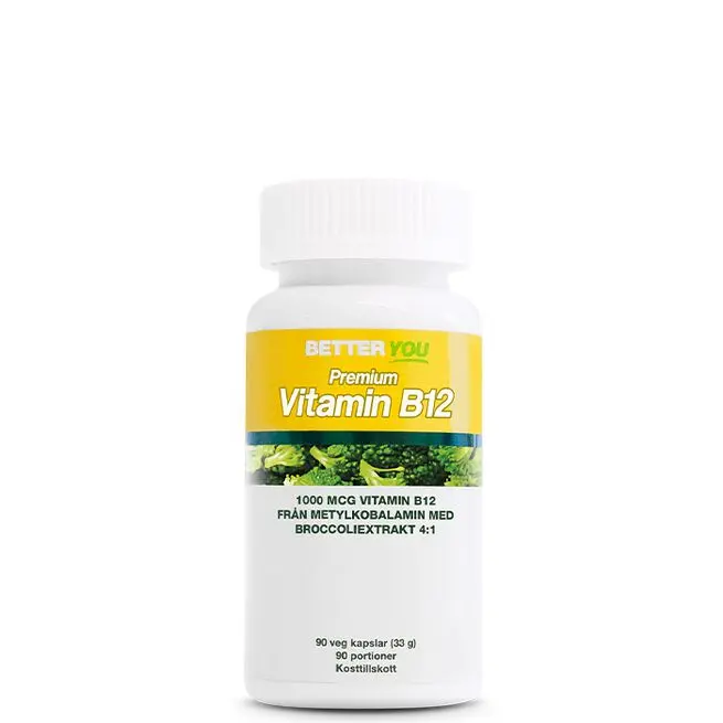 Premium Vitamin B12 90 kapslar