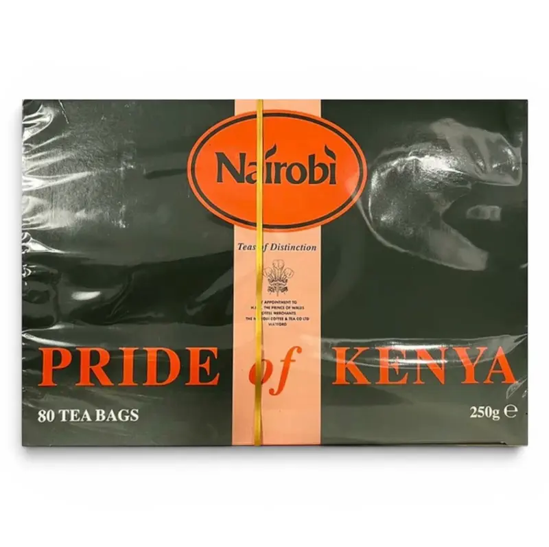 Pride of Kenya – Kraftfullt Svart Te 80 Tepåsar