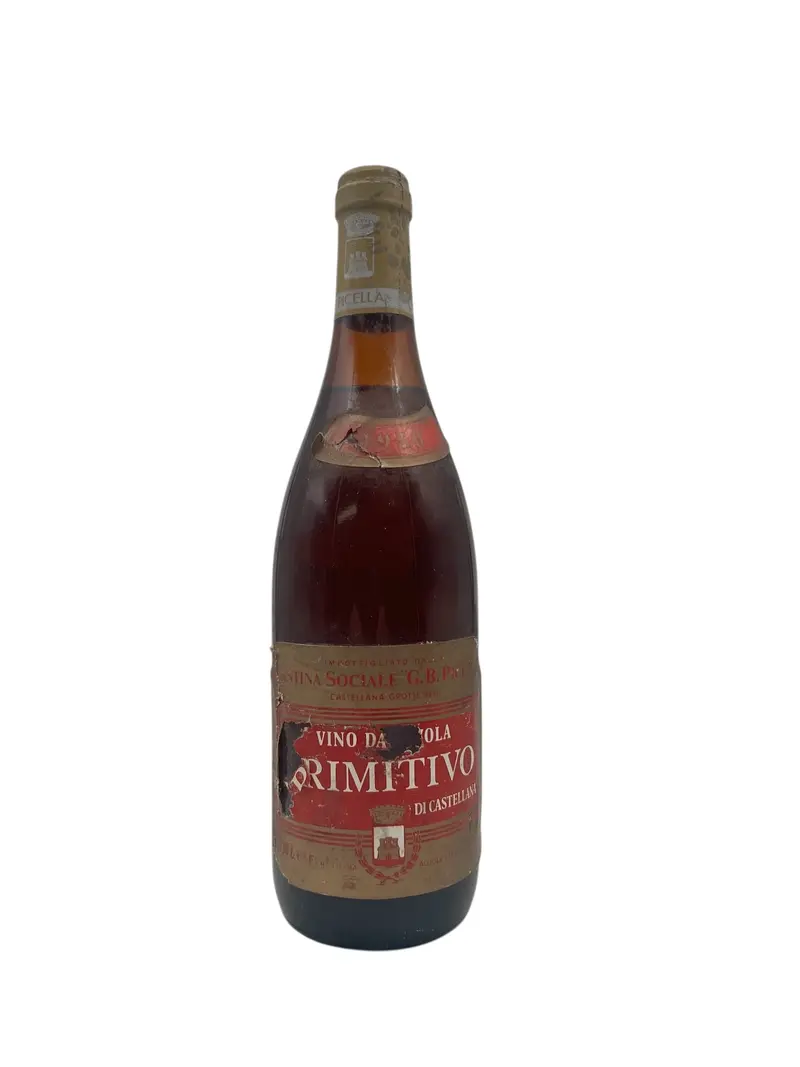 Primitivo G.B. Petrelli 1980 Inte för att dricka - Klar