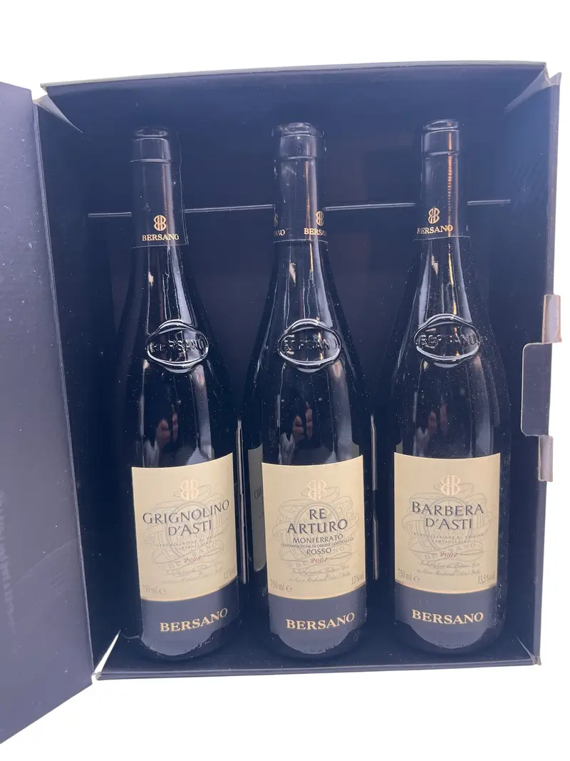 Provlåda 3 viner Bersano 2007 - 2007 - 2008