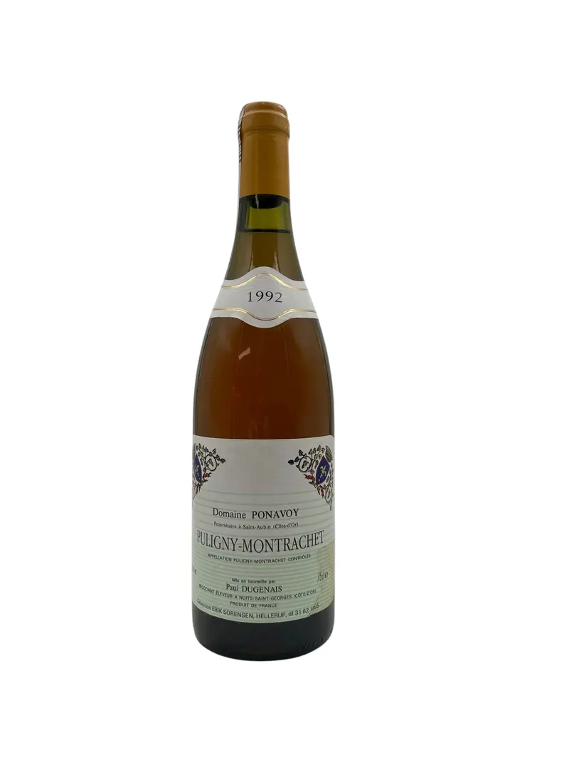 Puligny-Montrachet 1992 från Domaine Ponavoy