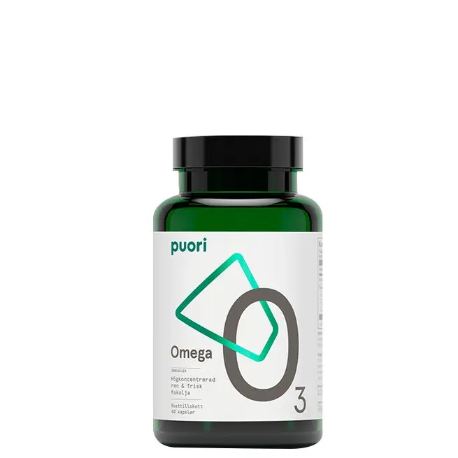 Puori O3 Omega-3 80% 2000 mg 60 kapslar