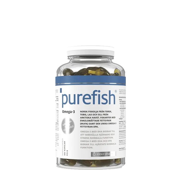 Purefish Omega-3 180 kapslar