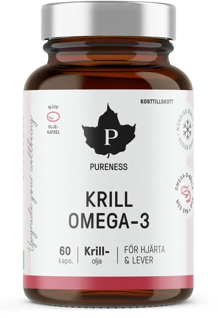 Pureness Krill Omega-3, 60 kapslar