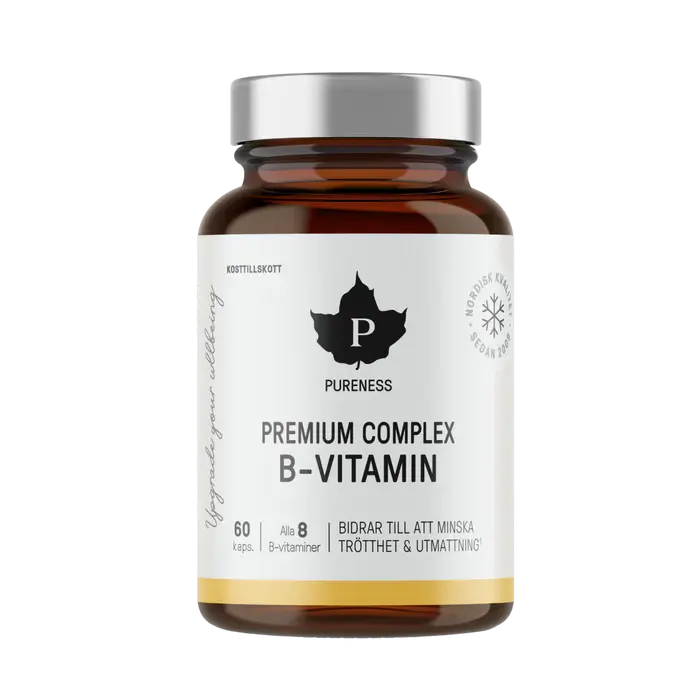 Pureness Premium Complex B-Vitamin - 60 kapslar