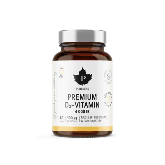 Pureness Premium D-vitamin 4000 IE 60 kapslar