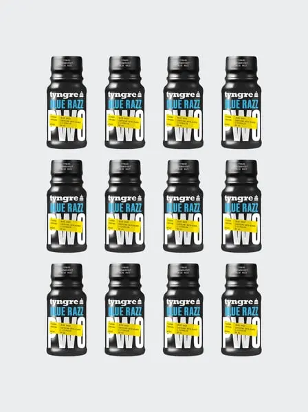 PWO Shot Blue Raspberry 12-pack - 60ml x 12st