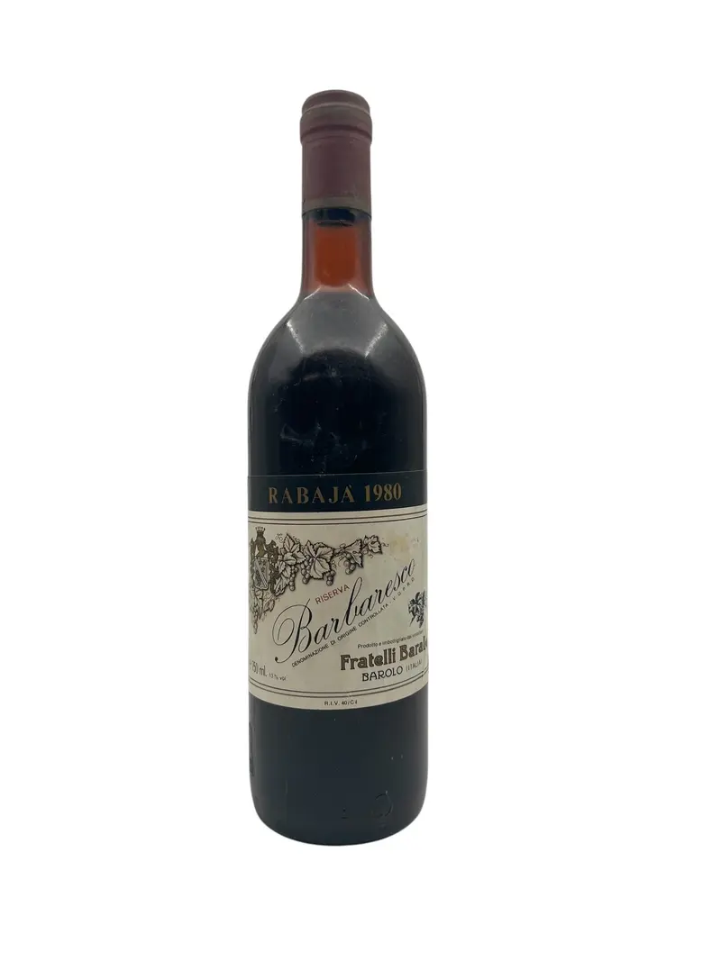 Rabajà Fratelli Barale 1980 Speciale Riserva