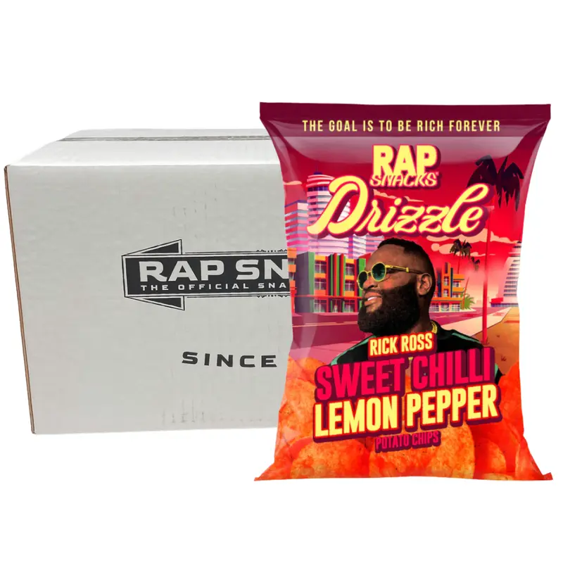 RAP Snacks Rick Ross Sweet Chilli Lemon Pepper 12st x 71g
