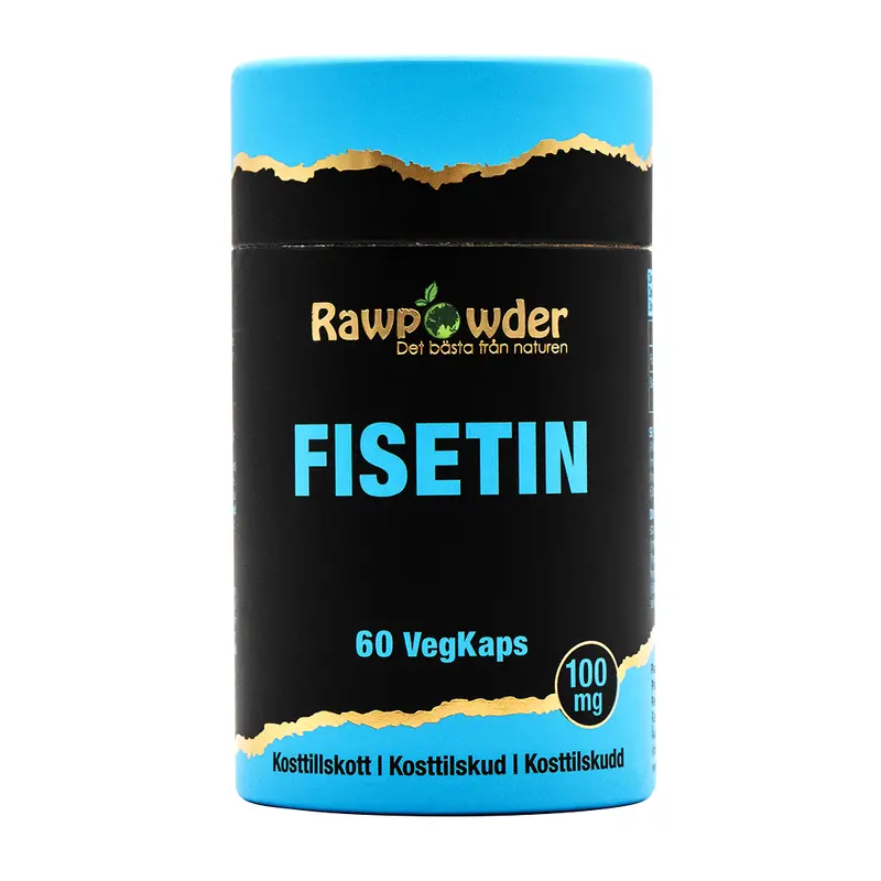Rawpowder Fisetin 100mg 60 kapslar