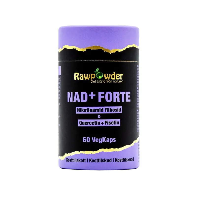 Rawpowder NAD+ Forte 60 VegCapsules