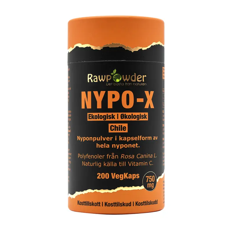 Rawpowder Nypo-X 750mg 200 kapslar