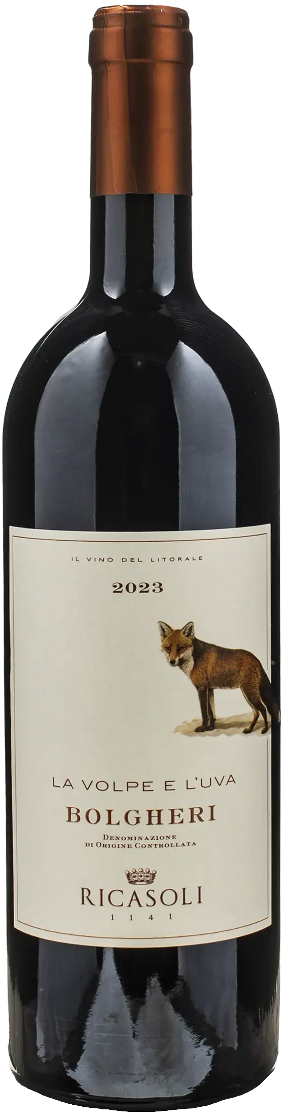 Ricasoli 1141 Bolgheri Rosso La Volpe e L'Uva 2023