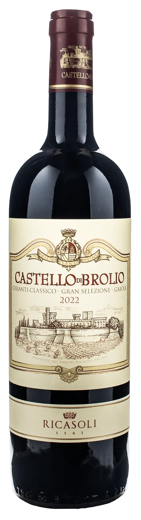 Ricasoli 1141 Chianti Classico Gran Selezione Gaiole Castello di Brolio 2022