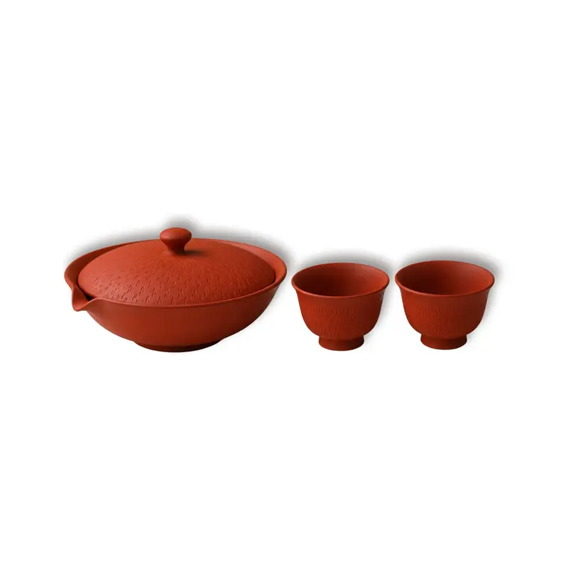 Röd Shiboridashi Set