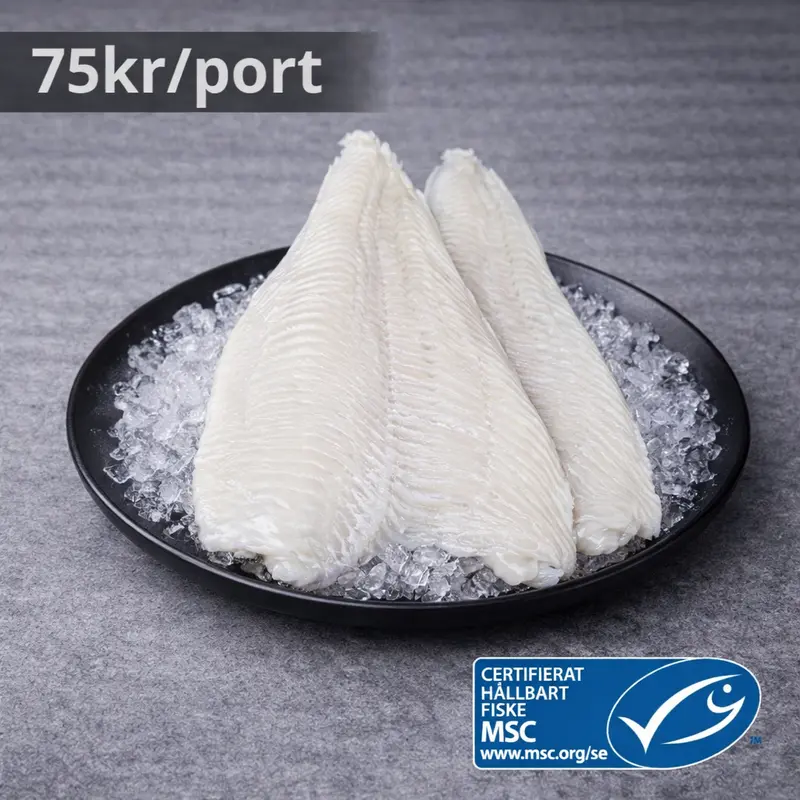 Rödspätta Kungsflundra Filé 200/300g