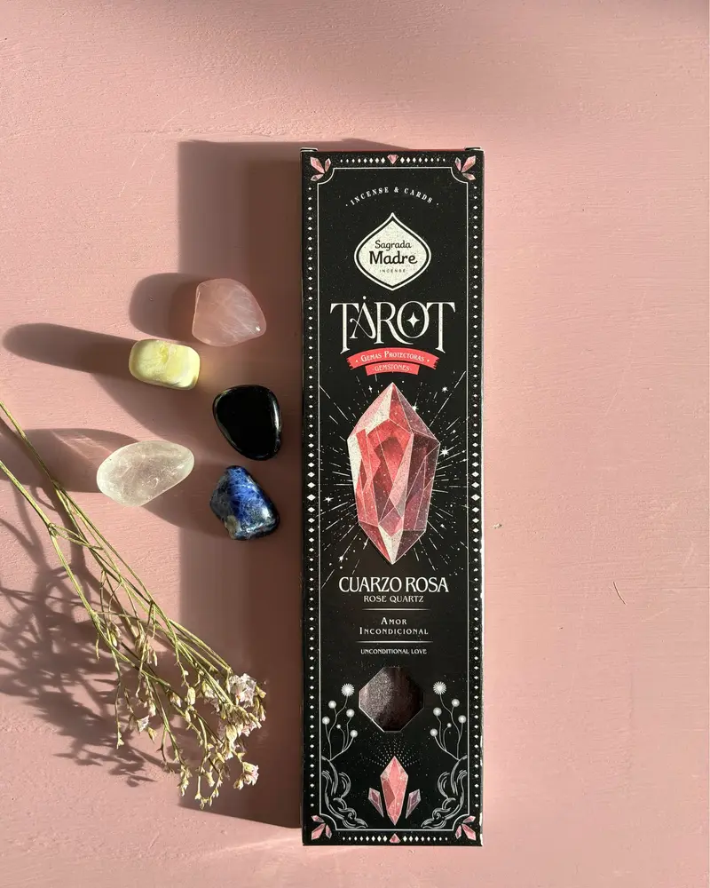 Rökelsepinnar - Tarot Rose Quartz