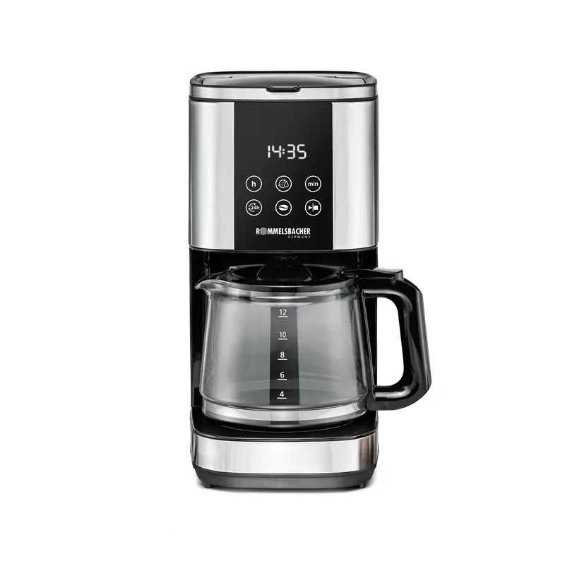 Rommelsbacher FKM 1000 Sunny  Kaffebryggare med timer Rostfritt