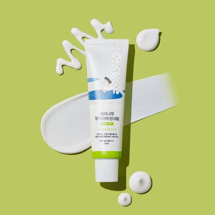 Round Lab | Birch Moisturizing Mild-Up Mineral Sunscreen SPF 50