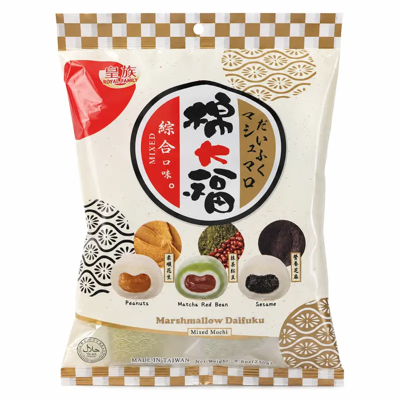 Royal Family Mochi Klibbiga Riskakor Mix 250g