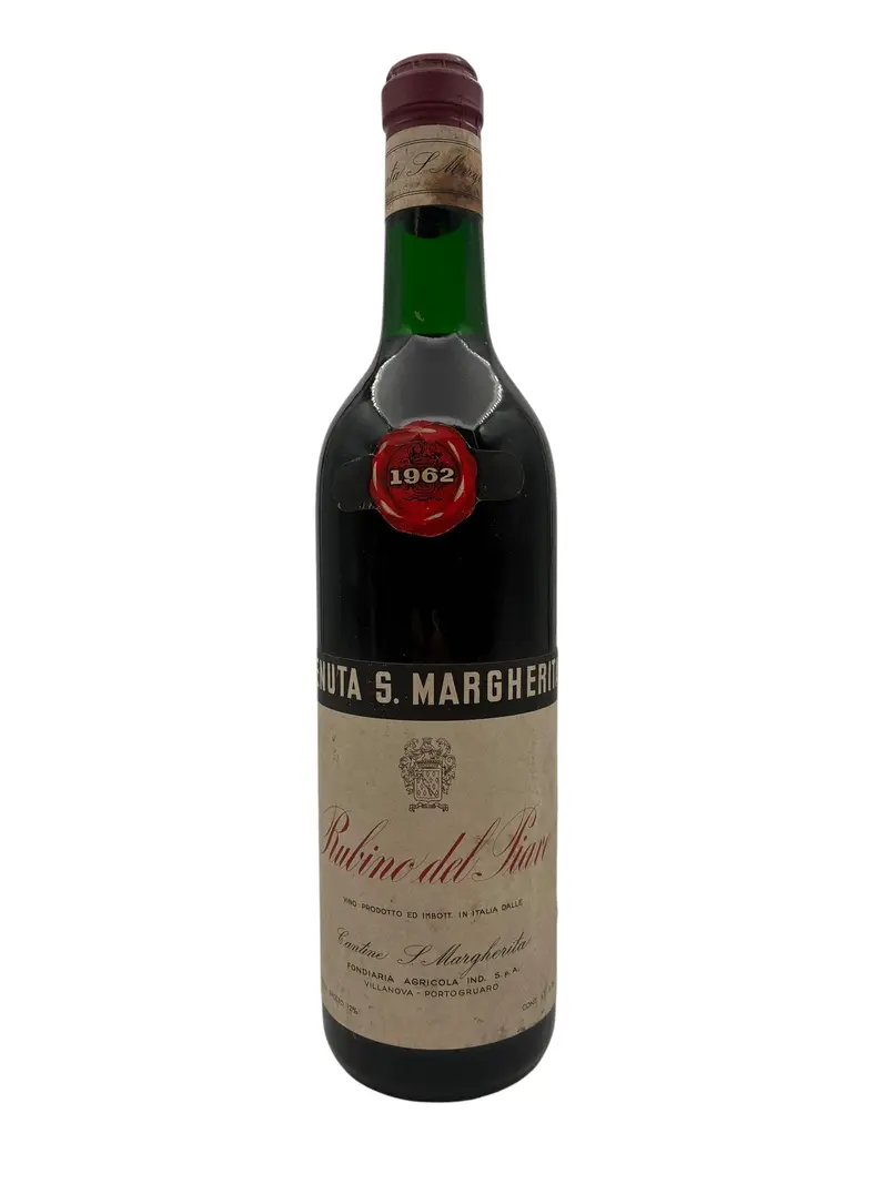 Rubino del Piave Cantine S Margherita 1962
