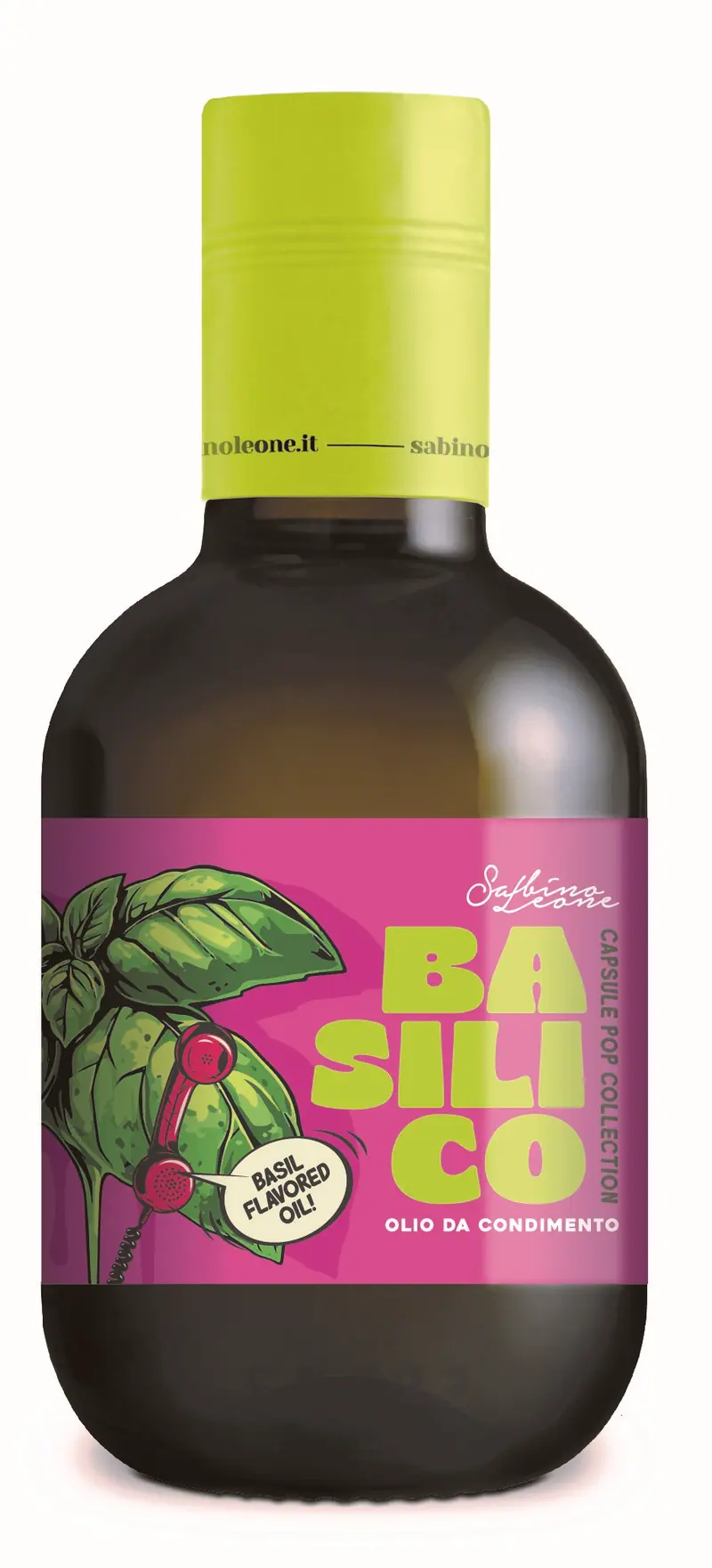 Sabino Leone Basilico/Basilika olio extra vergine di oliva, 250ml