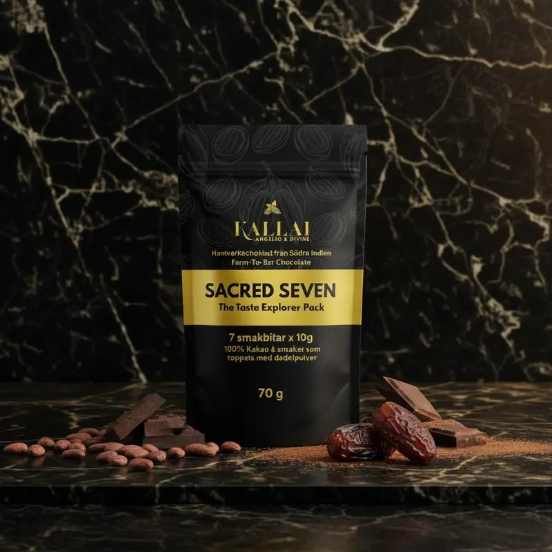 SACRED SEVEN - Chocolate taste explorer pack, 70 g