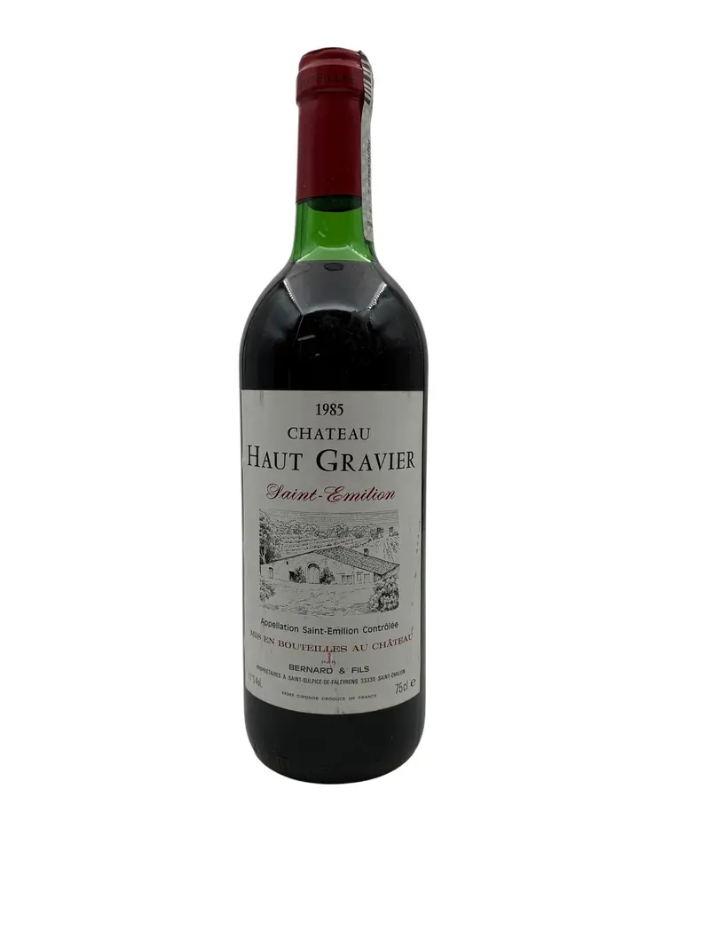 Saint-Émilion Chateau Haut Gravier 1985