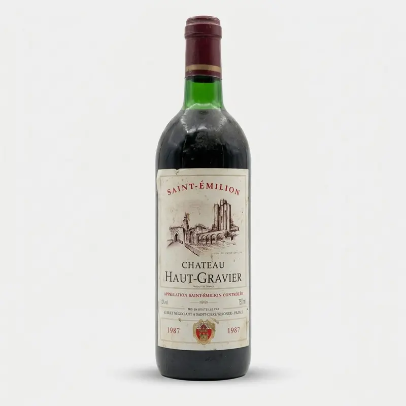 Saint Émilion Château Haut Gravier 1987