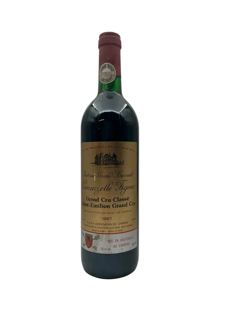 Saint-Emilion Grand Barrail 1987 Grand Cru Classe