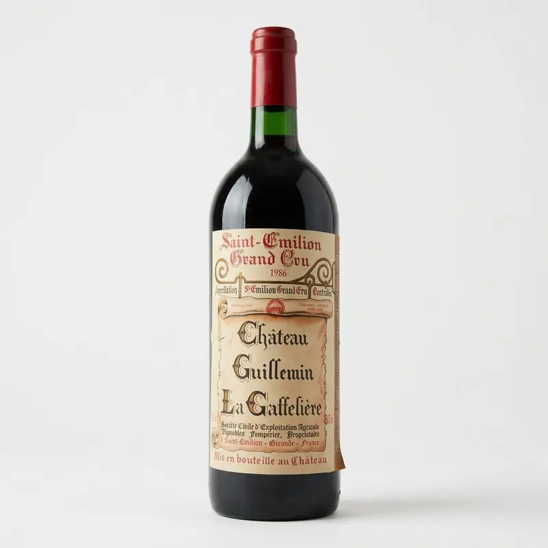 Saint Émilion Grand Cru Château Guillemin La Gaffelière 1986 1,5 L Magnum