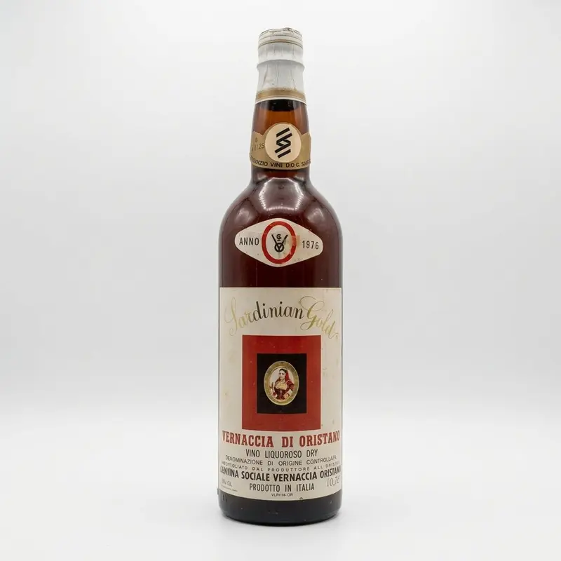 Sardinian Gold Vernaccia di Oristano Cantina Sociale Vernaccia Oristano 1976